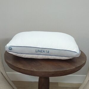 Besgear Linea 1.0 Edge White Pillow with Blue Accents Never Used